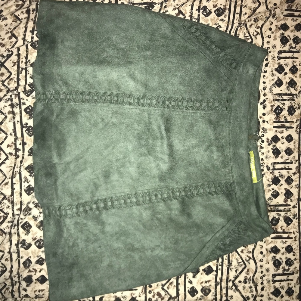 Olive green skirt from Dillard’s